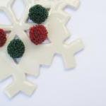 Christmas Red Green Metal ..
